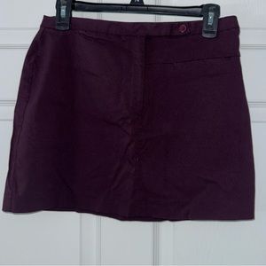 Express plum skirt